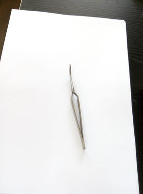 Pinzette per tubi con supporto posteriore ortodontico DTC in acciaio resistente per una facile manipolazione