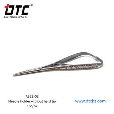 DTC Hard Tip Dental Needle Holder Materiale ortodontico essenziale per un trattamento preciso