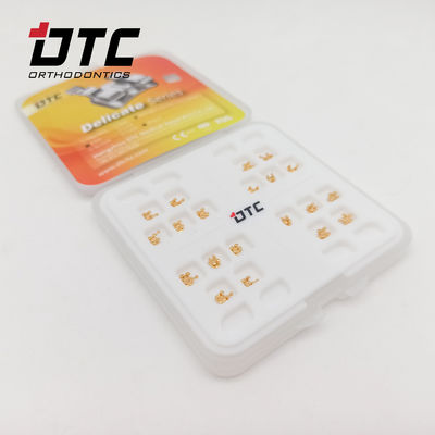 Certificato CE DTC Ortodonzia Dental Roth MBT Serie Golden Delicate Brackets con ganci Macchine Fonte di alimentazione