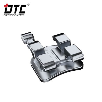 Tecnologia di saldatura laser ortodontica dentale DTC Brackets metallici con durata di conservazione di 3 anni
