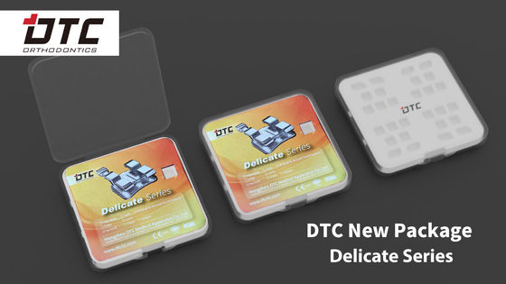DTC Delicate Series Brackets ortodontici con certificazione ISO e durata di conservazione di 3 anni