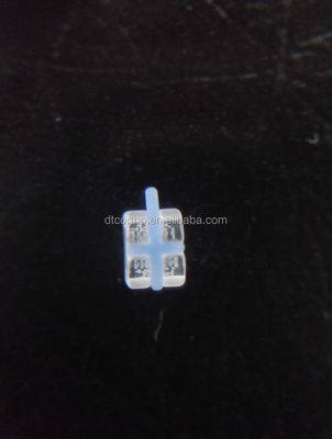 Certificazione CE DTC Ortodonzia dentale Zaffiro Roth MBT Brackets Braces Hook Tipo 5