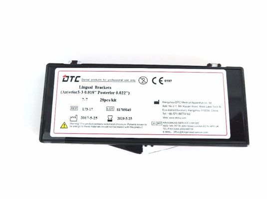 CE Standard Metal Protect Ortodontic Bracket Lingual Braces