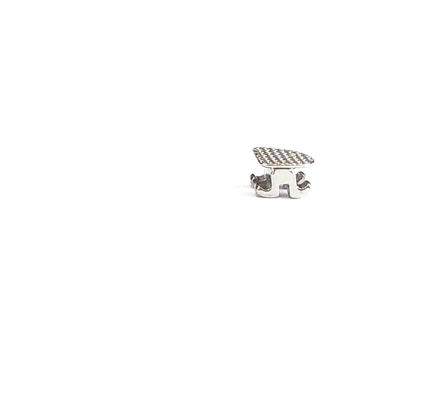 Mini/Standard 0.022'/0.018' MIM Technology Ortodontiche supporti metallici con base reticolare
