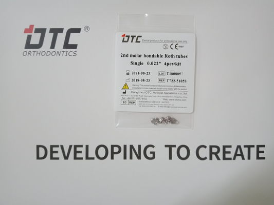 Tubo bucale dentale ortodontico convertibile con certificazione CE e lunga durata di conservazione