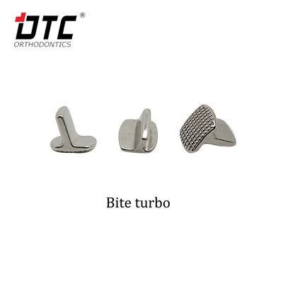 Ortodonzia dentale denti legati morso base di maglia turbo da DTC in acciaio inossidabile monoblocco