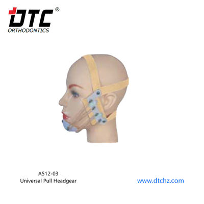 Classe I DTC Ortodental Universal Pull System con elastici regolabili e tazza del mento