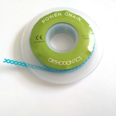 Catena elettrica elastica ortodontica corta per regolare rapidamente e comodamente gli apparecchi ortodontici
