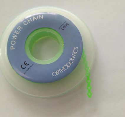 Catena elettrica elastica ortodontica corta per regolare rapidamente e comodamente gli apparecchi ortodontici