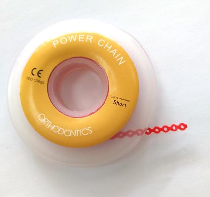 Catena elettrica elastica ortodontica corta per regolare rapidamente e comodamente gli apparecchi ortodontici