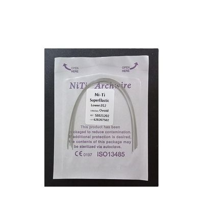 Correzione ortodontica con DTC Round NiTi Oval Square Arch Wire e certificazione CE