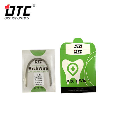 Correzione ortodontica con DTC Round NiTi Oval Square Arch Wire e certificazione CE
