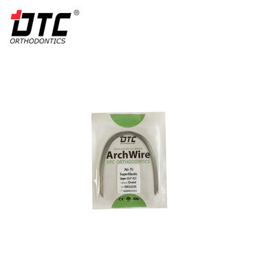 Correzione ortodontica con DTC Round NiTi Oval Square Arch Wire e certificazione CE